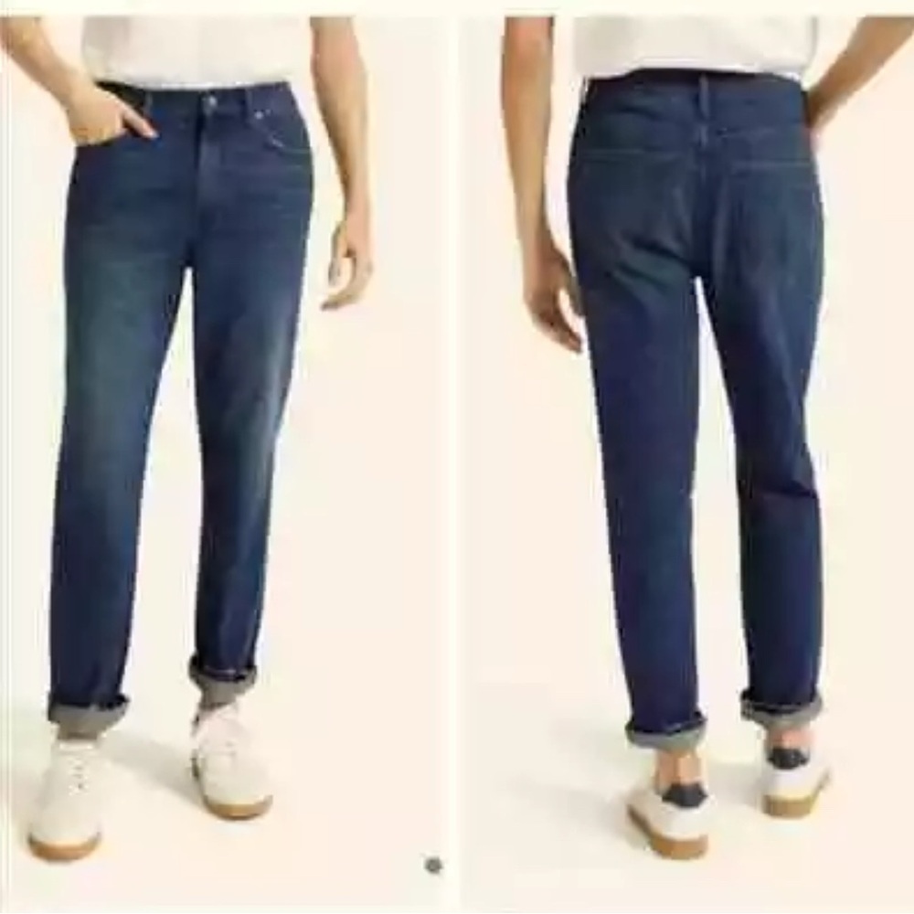 Everlane Men's Size 32 x 30 The Summer Jean Straight Leg Dark Wash Classic